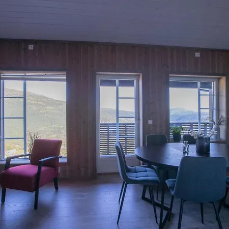 شقة Hodlekve Panorama 5 - Amazing View سوغندال